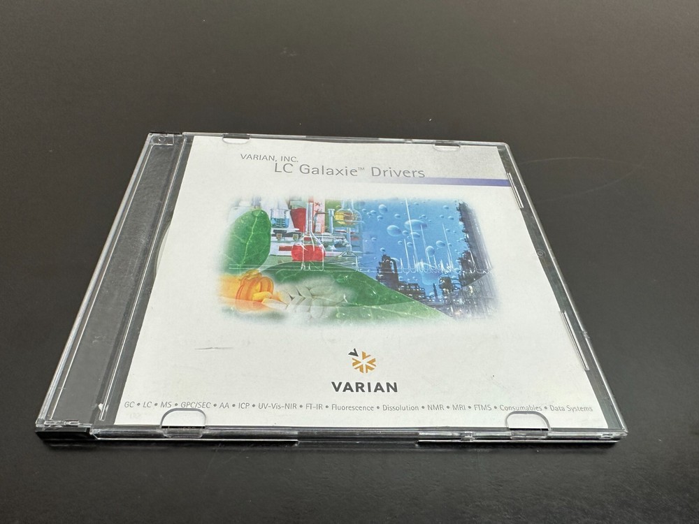 Varian Version 4 LC Galaxie Drivers Software PN 8510244000 Chromatography System
