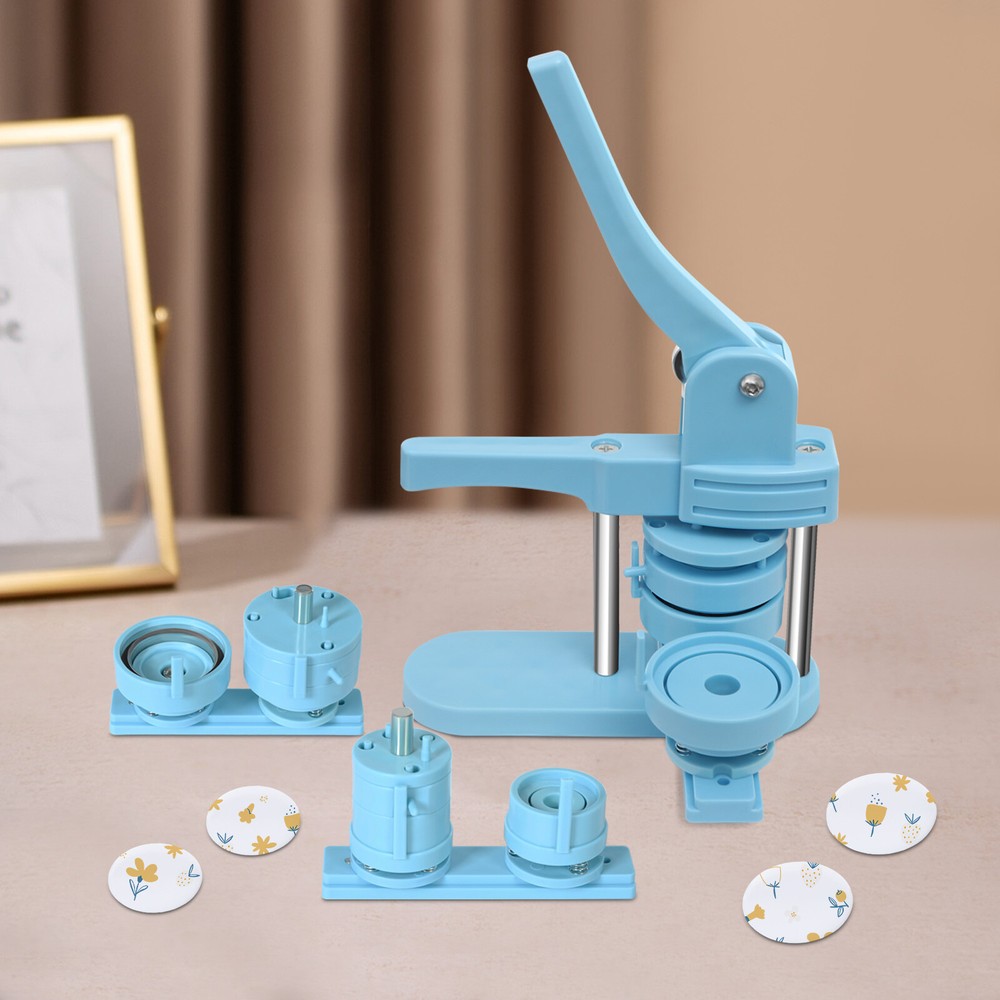 Button Maker Machine Pin Badge Maker 1"/1.26"/2.28" Pin Badge Button Press Tool
