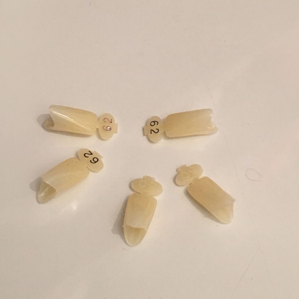 Dental Polycarbonate Temporary Crowns 5 pcs #62