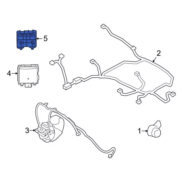 Genuine Ford Bracket M1PZ-14D189-A