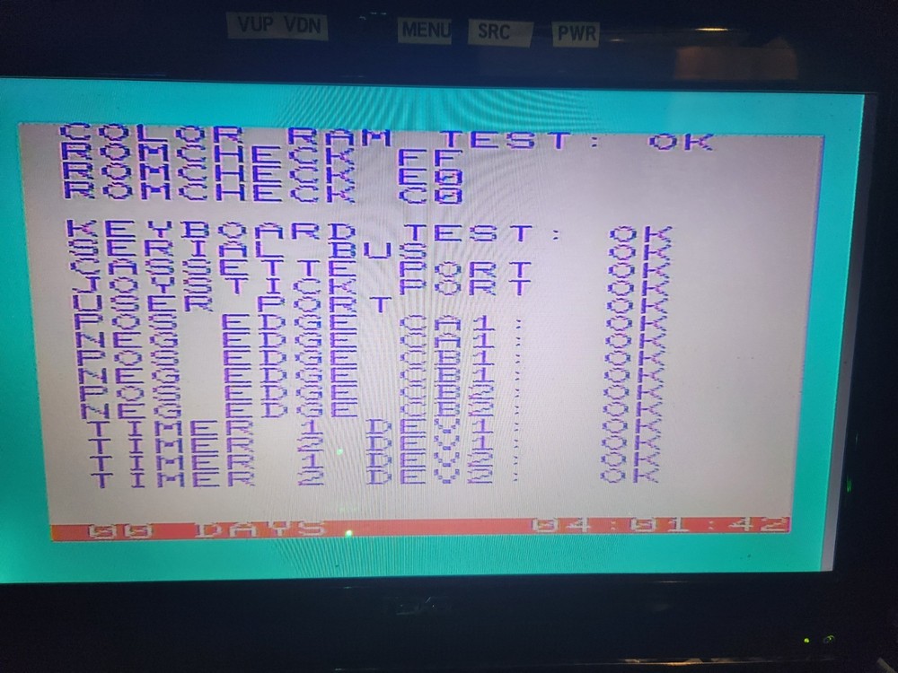 Vintage Commodore Vic 20 Computer Tested Powers New Capacitors