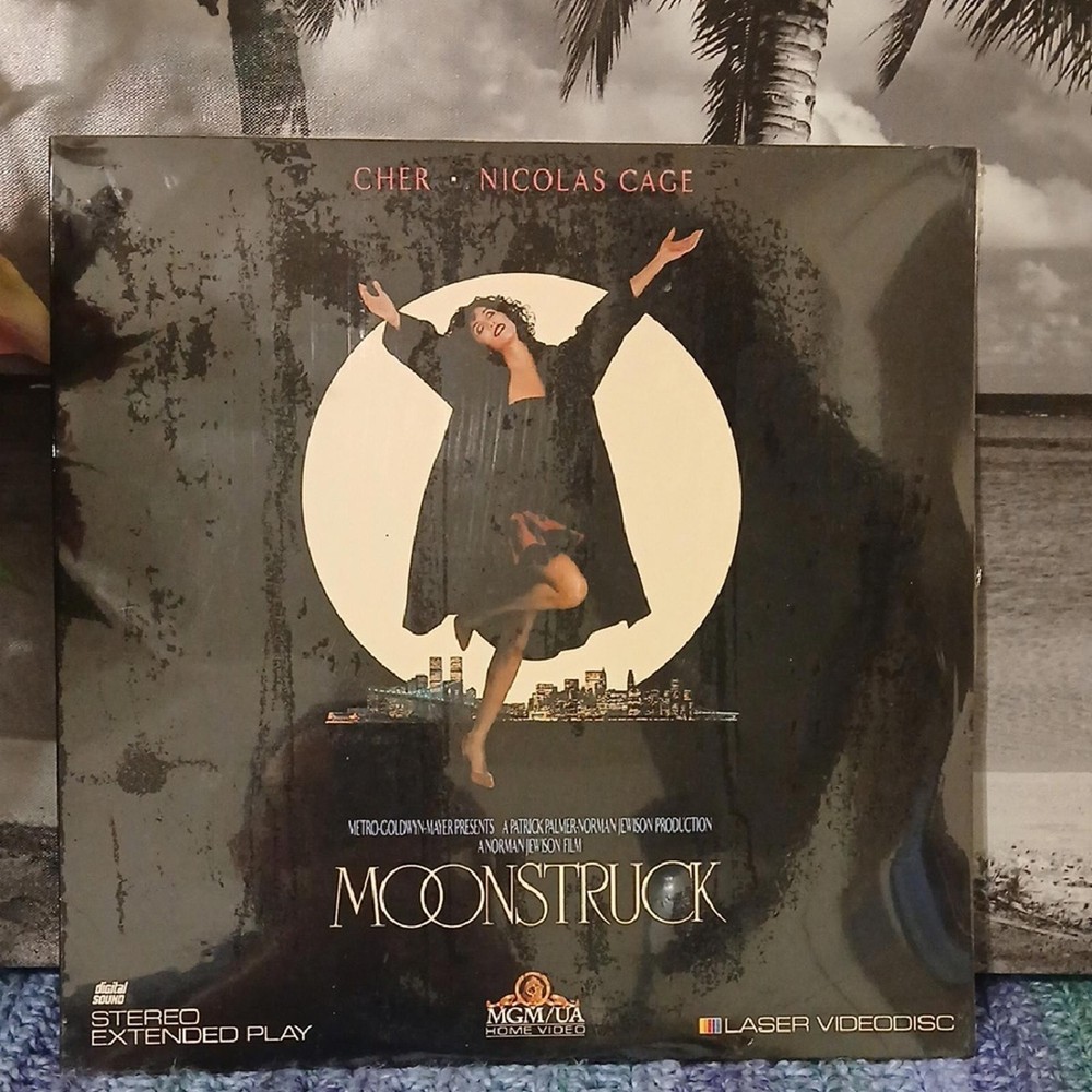 Sealed Moonstruck Laser Videodisc