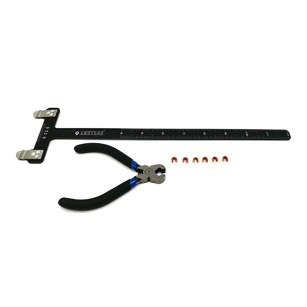 Archery T Shape Bow Square Ruler Pliers Strings Knock With String Nocking Points