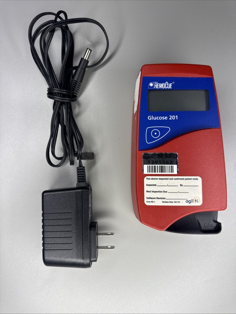 HEMOCUE Glucose 201 Analyzer with AC Adapter