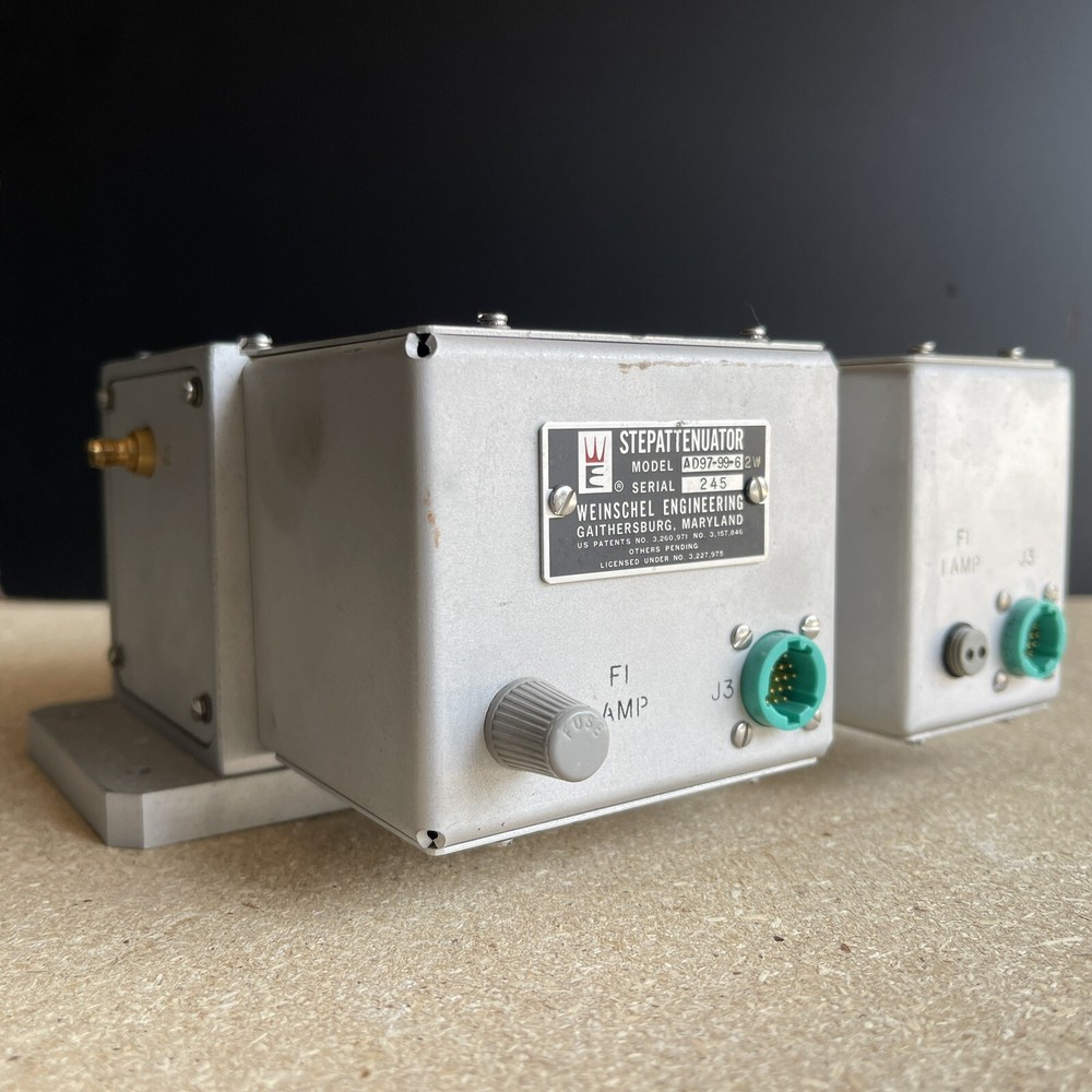 Weinschel Engineering STEPATTENUATOR Model AD97-99-62W Vintage Attenuator
