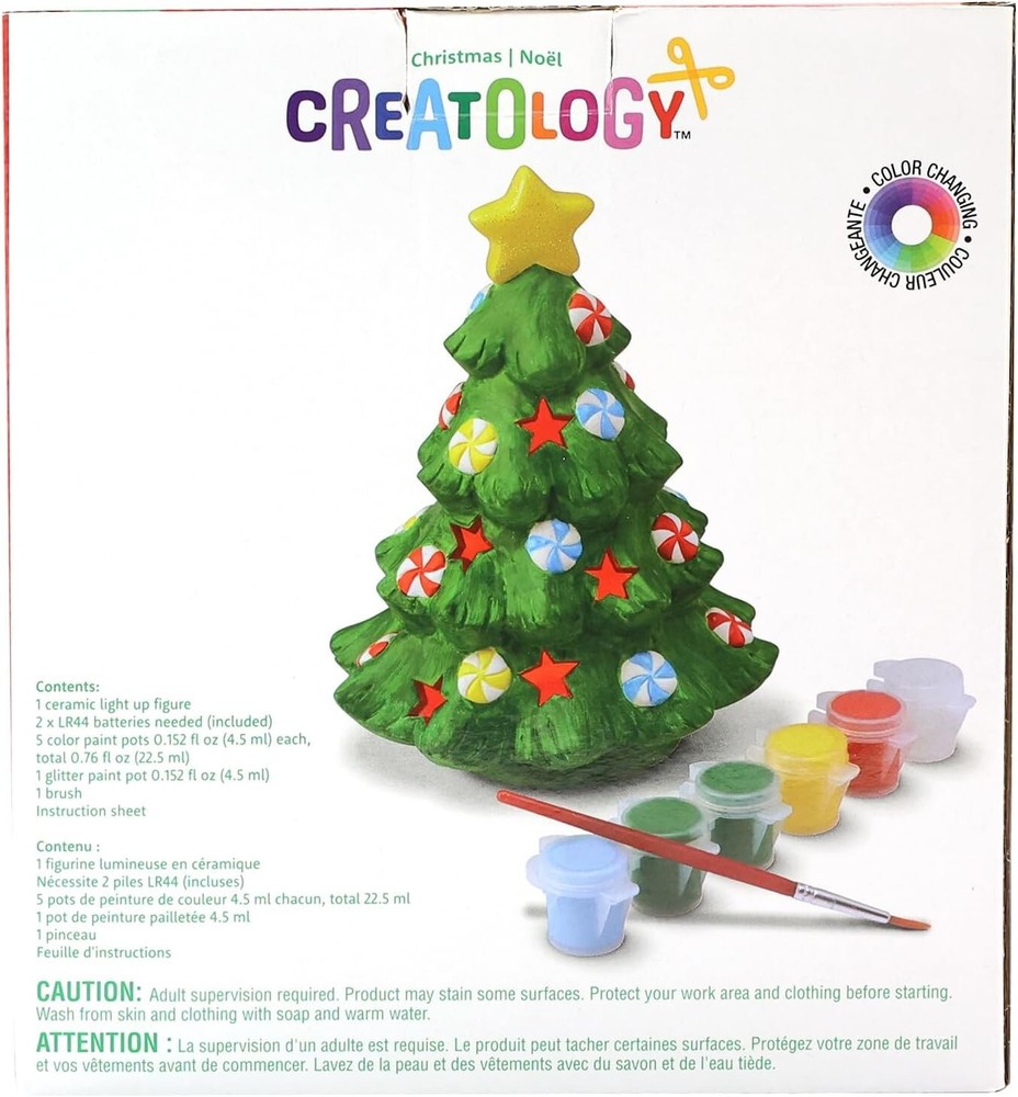 Christmas Tree DIY 3D Ceramic Craft Kit by Creatology