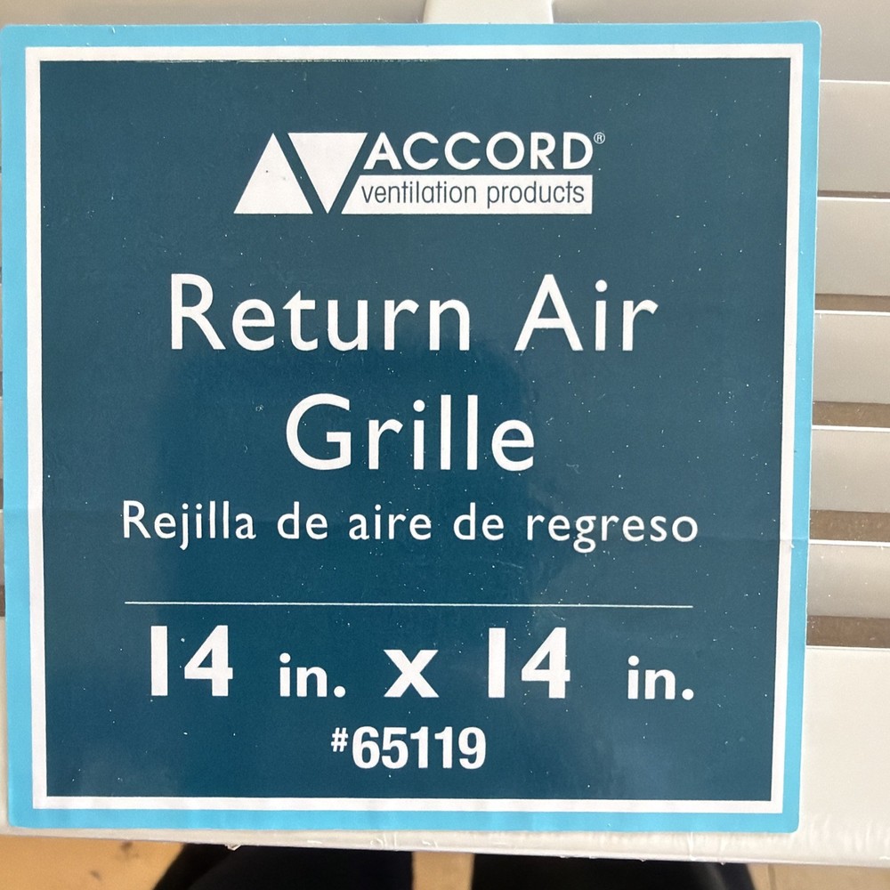 Return Air Grille 14 x 14
