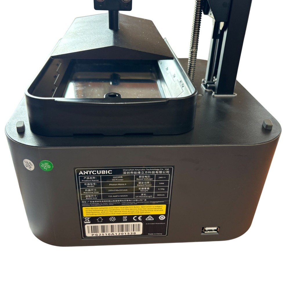ANYCUBIC 10K Resin 3D Printer, Photon Mono 4 LCD 3D Printer