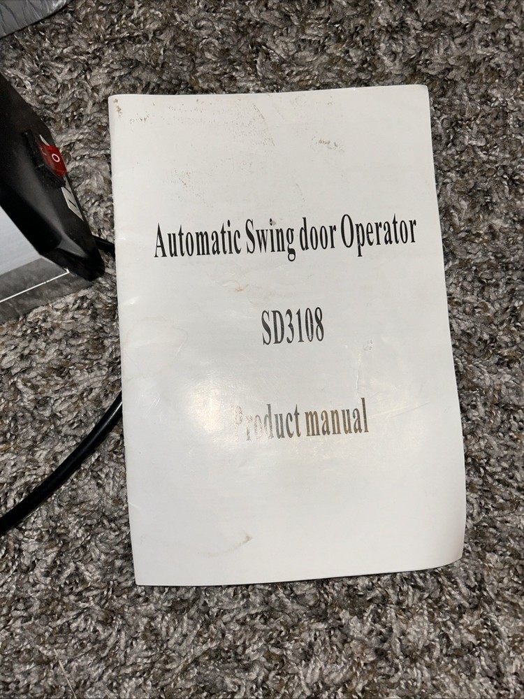 OLIDE SD3108 Automatic Swing Door Operator. Missing Remotes. For Parts