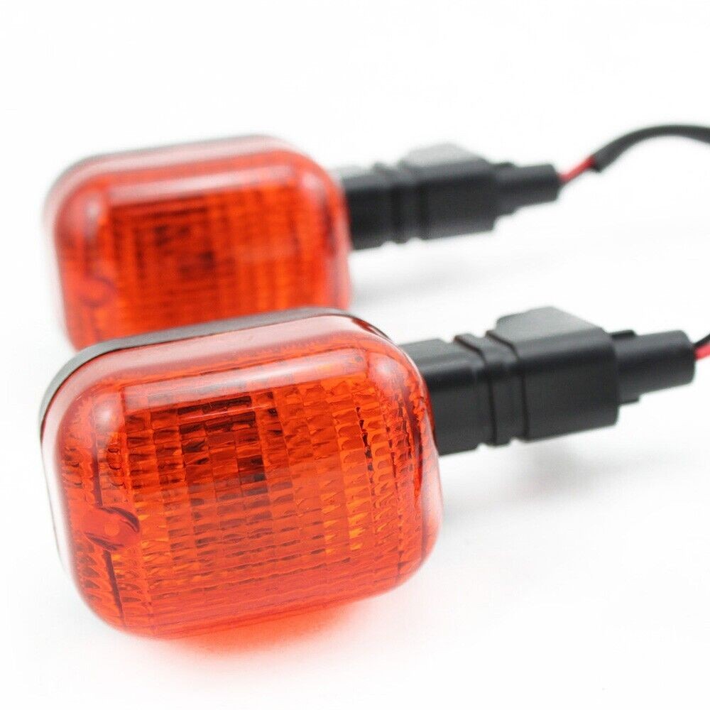 Pair Rear Scooter Turn Signal Blinker Light For Yamaha Zuma 50 YW50 50F 50FX US