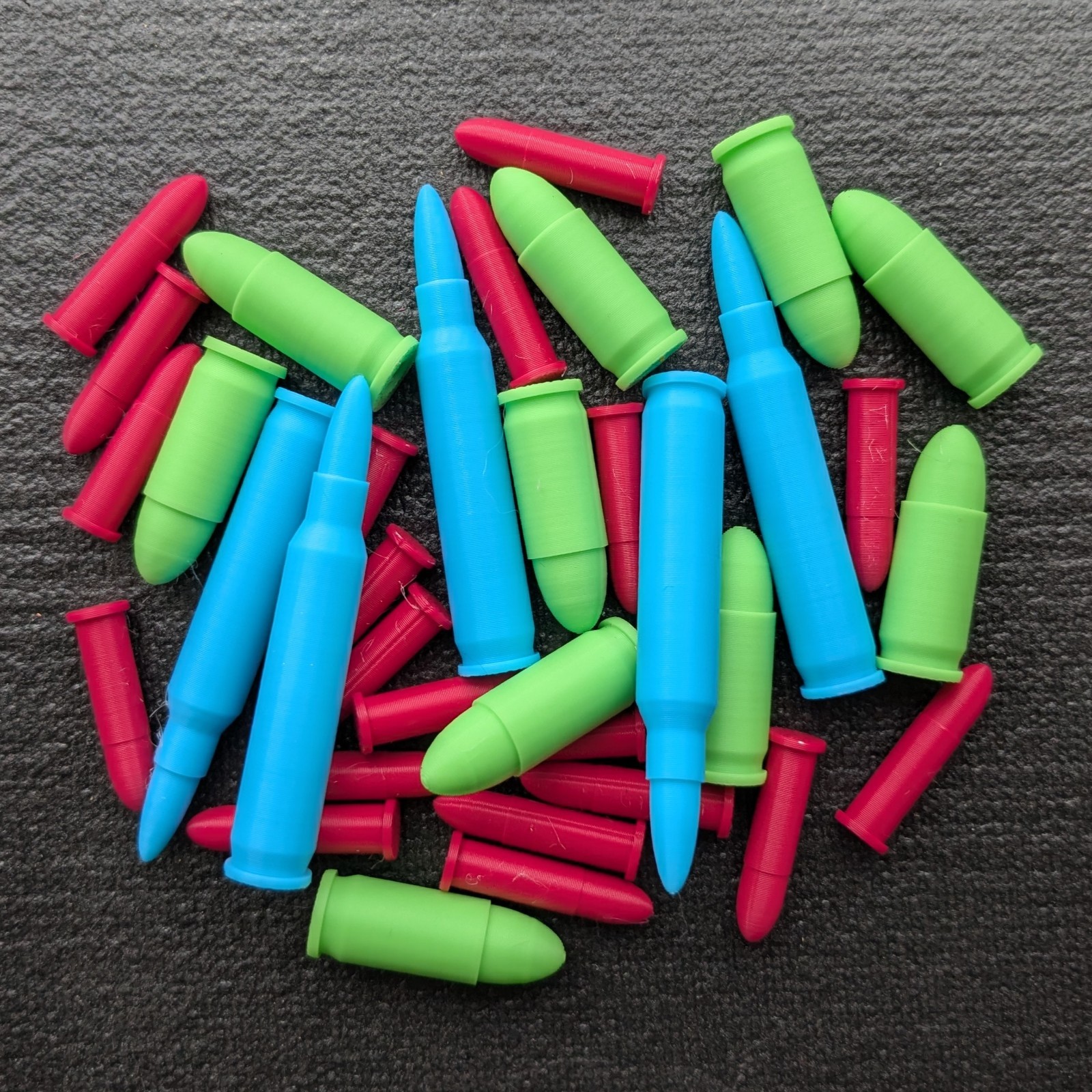 New Owner Training 70pack - 22LR 9mm 223/556 Snap Cap Dry Fire Rounds *USA