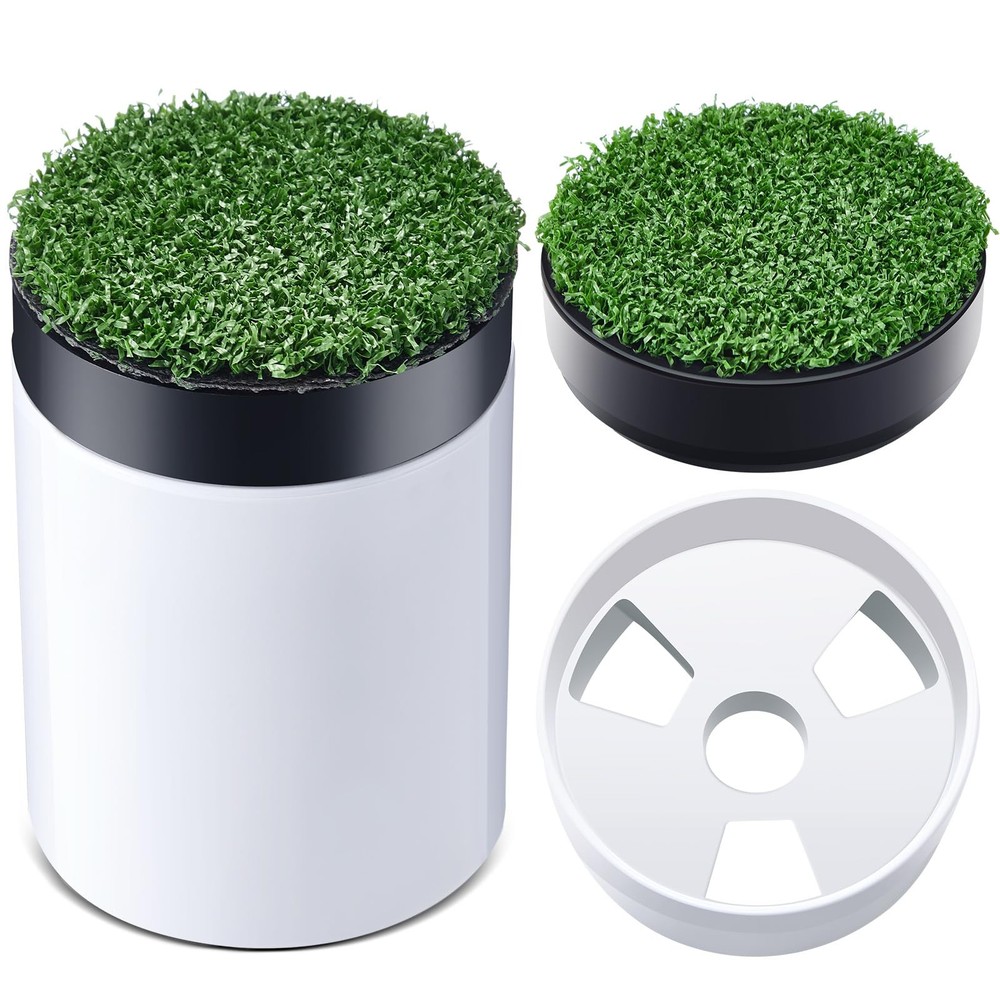 2 Sets Golf Hole Cup for Putting Green Golf Accessories for Backyard Practice...