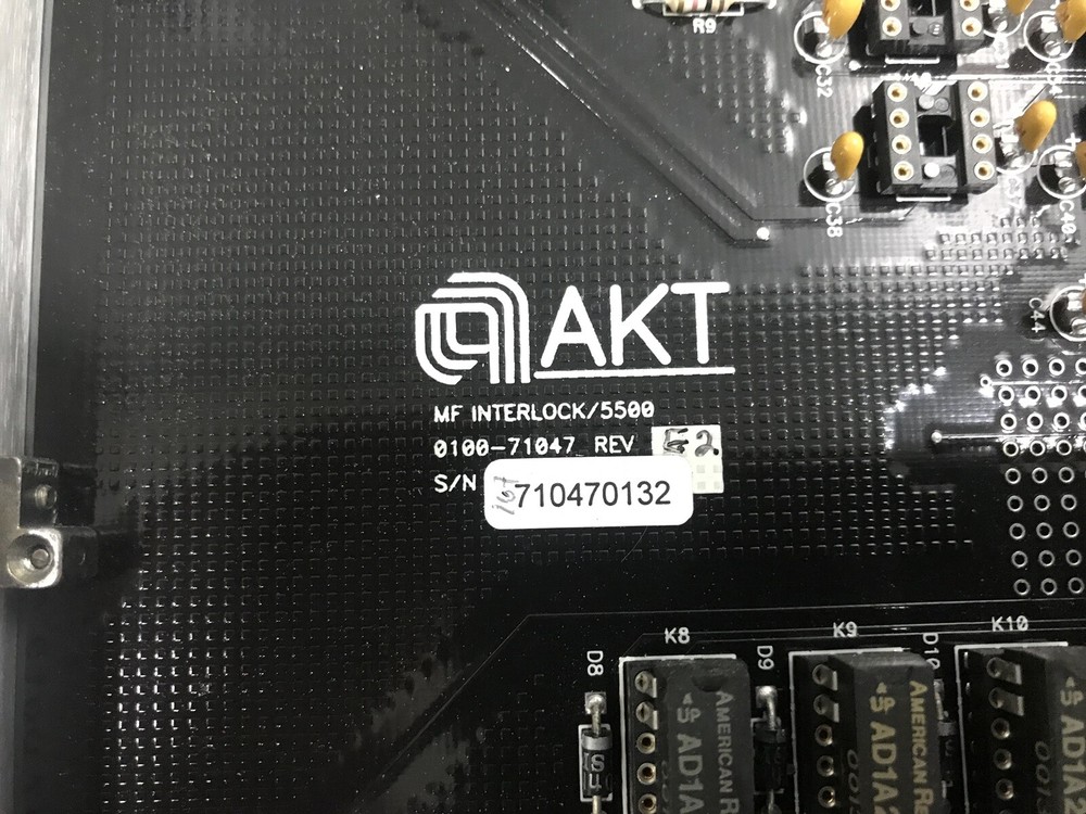 AMAT AKT 0100-71047 CVD 5500 MAINFRAME INTERLOCK