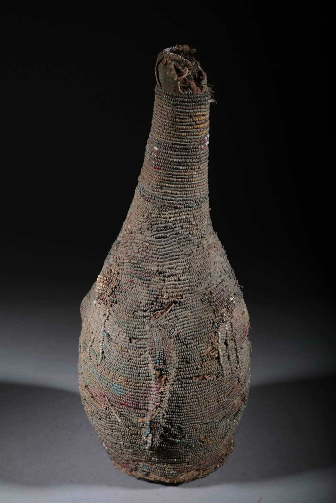 Art African Container To Filter Magic Voodoo Yorouba