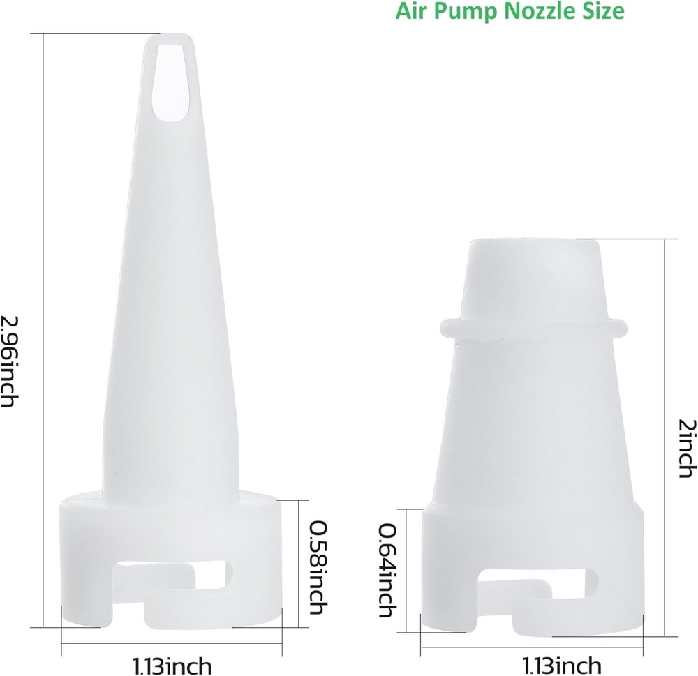 Quick Pump Fitting Nozzle Adapter Valve Replace Inflation Air Pump Attachments