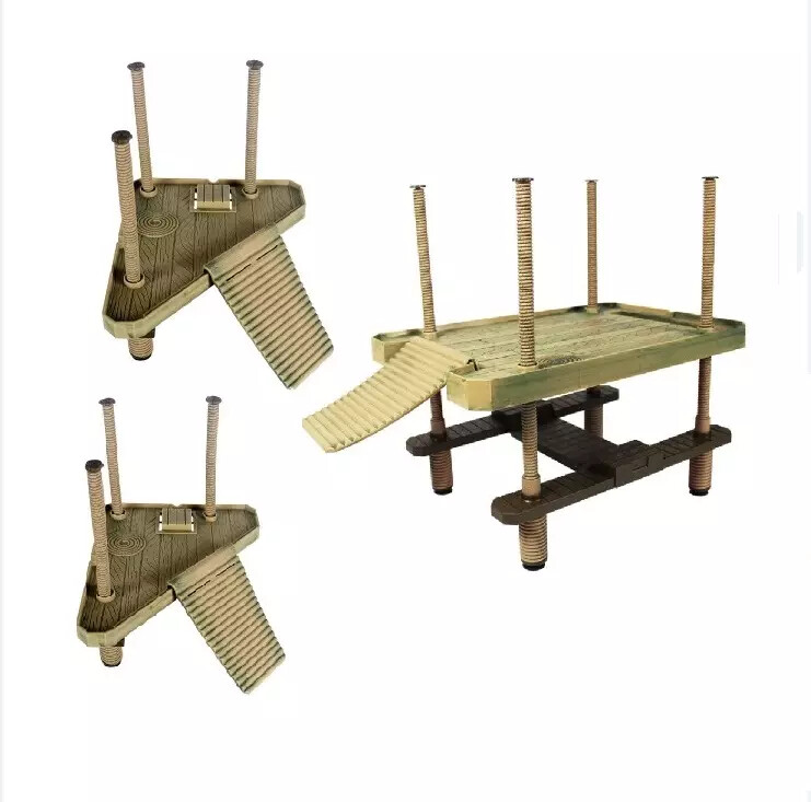 Floating Turtle Pier and Basking Platform – Decorative, Functional,Sturdy,Safe