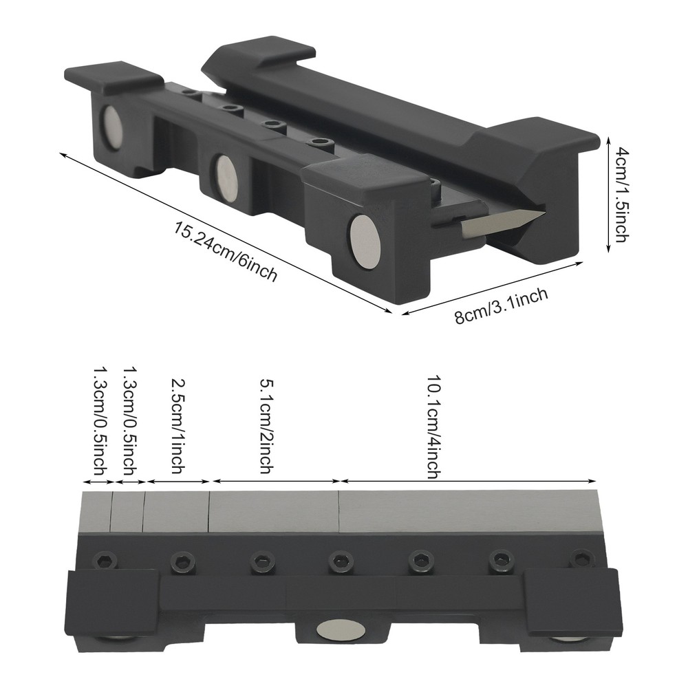 Bender Vise Mount Multi-Function Tool Metal Magnetic Brake Bender Attachment NEW