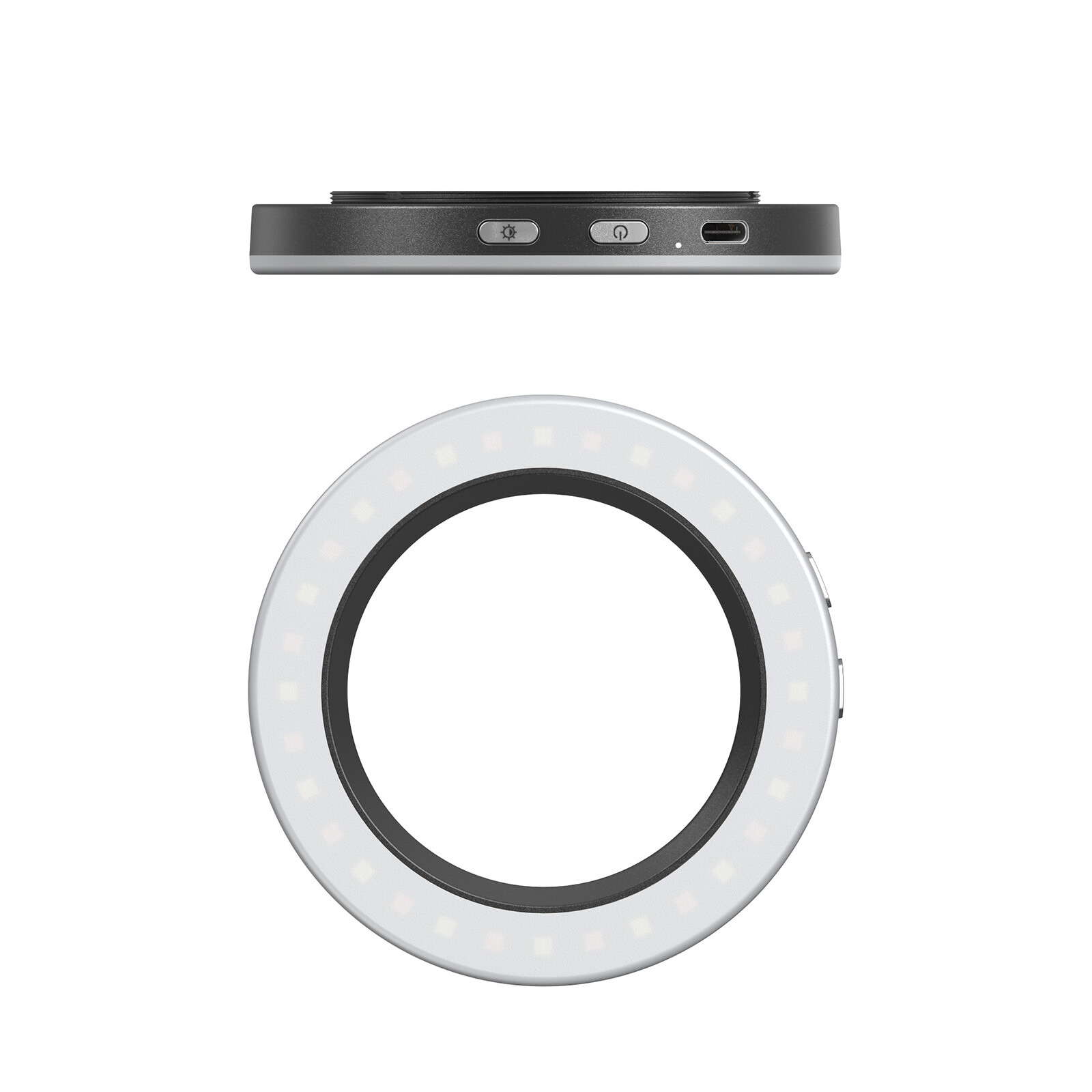 SmallRig Vibe P30 67mm Ring LED Video Light, on Camera Lens Light 4873