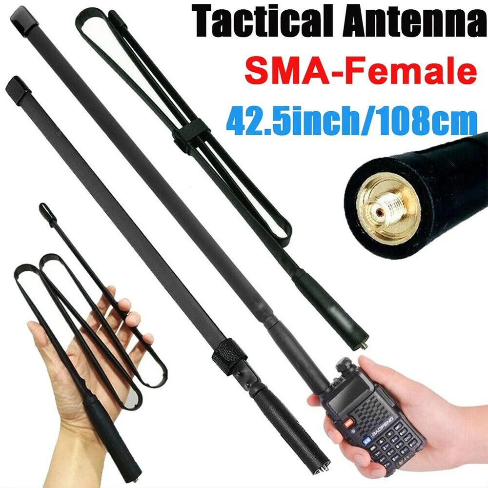 Enhanced Signal Reception With Foldable Antenna For Baofeng UV5R UV82