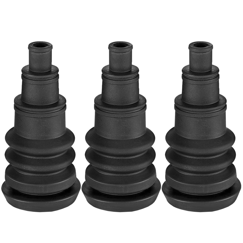 TonGass (3-Pack) Universal Firewall Boot, Safe and Universal, Black