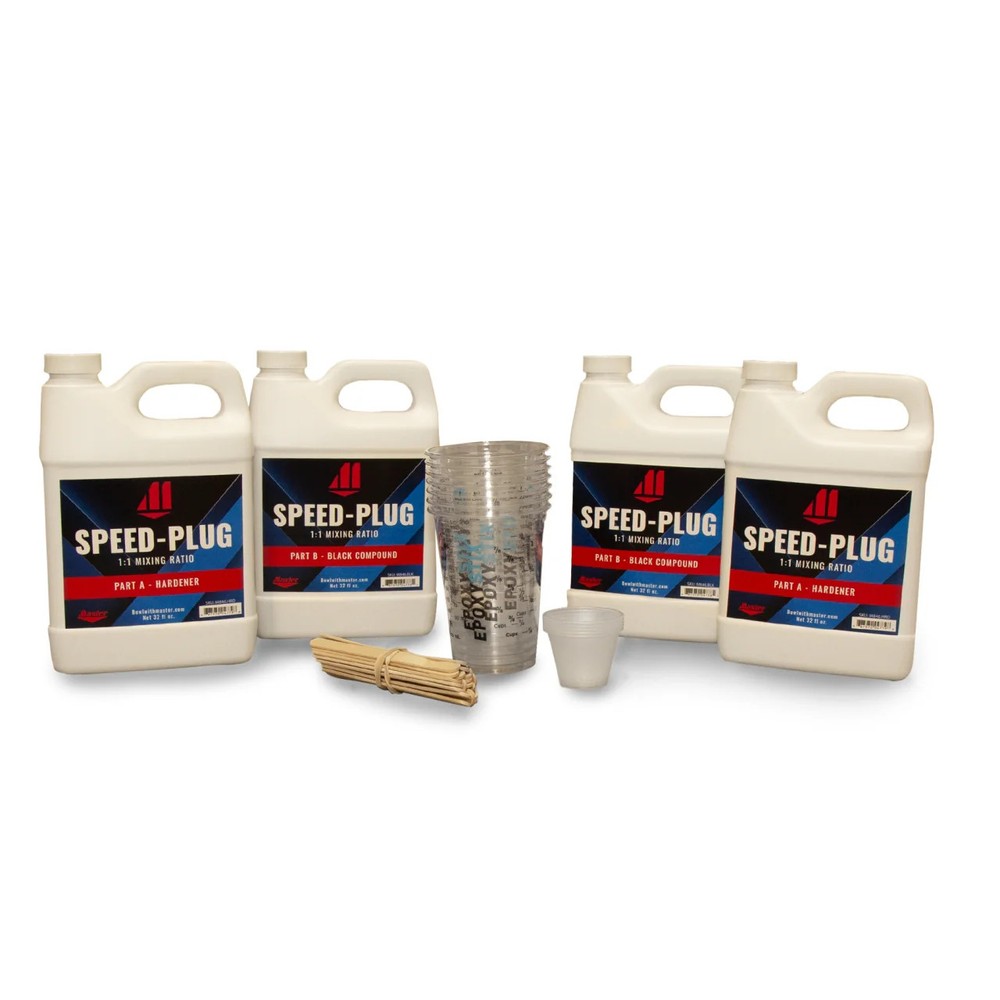 Master Kwik Plug Kit 1 Gallon-Black