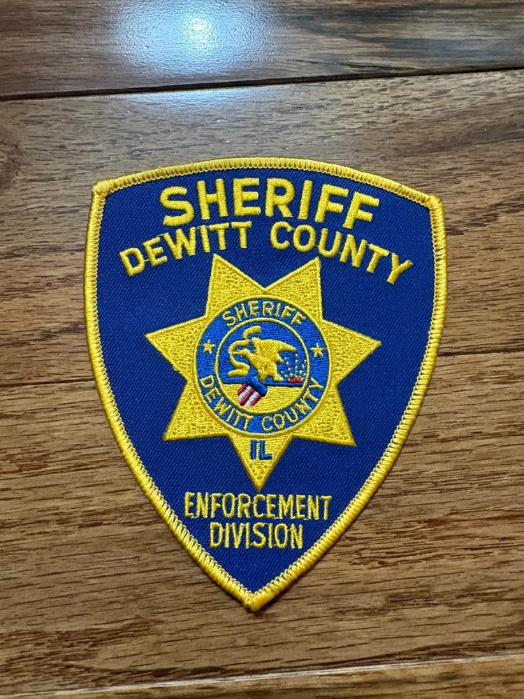 DEWITT COUNTY SHERIFF'S DEPARTMENT, ILLINOIS, POLICE PATCH ENFORCEMENT DIVISION