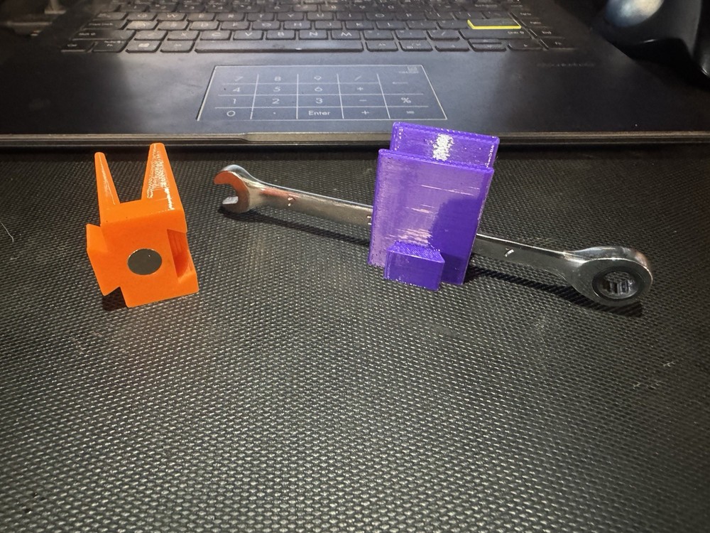 Magnetic Wrench Organizer