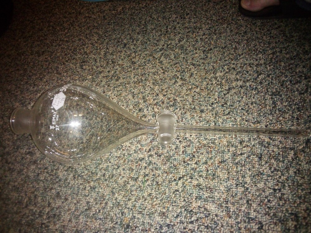 Kimax 500 ml Glass Funnel Separatory