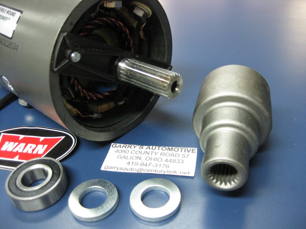 WARN 70865 New Replacement 12 Volt DC Electric Winch Motor