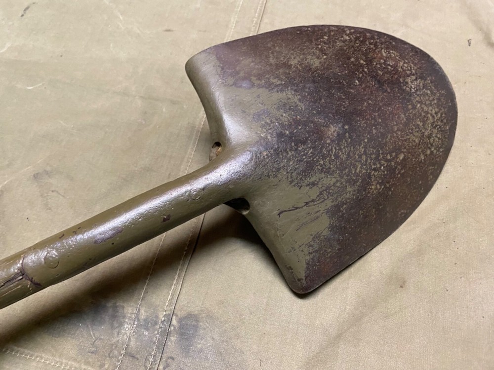 ORIGINAL WWI WWII US ARMY M1910 T-HANDLE FIELD E-TOOL ENTRENCHING SHOVEL