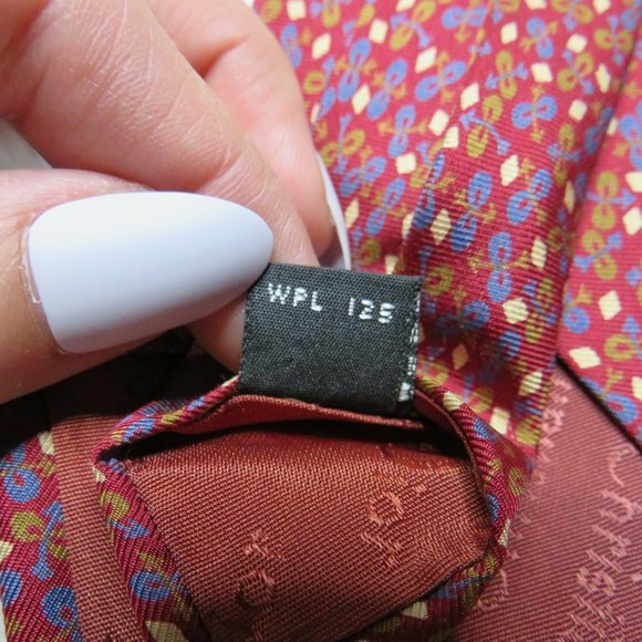 Christian Dior silk tie euc