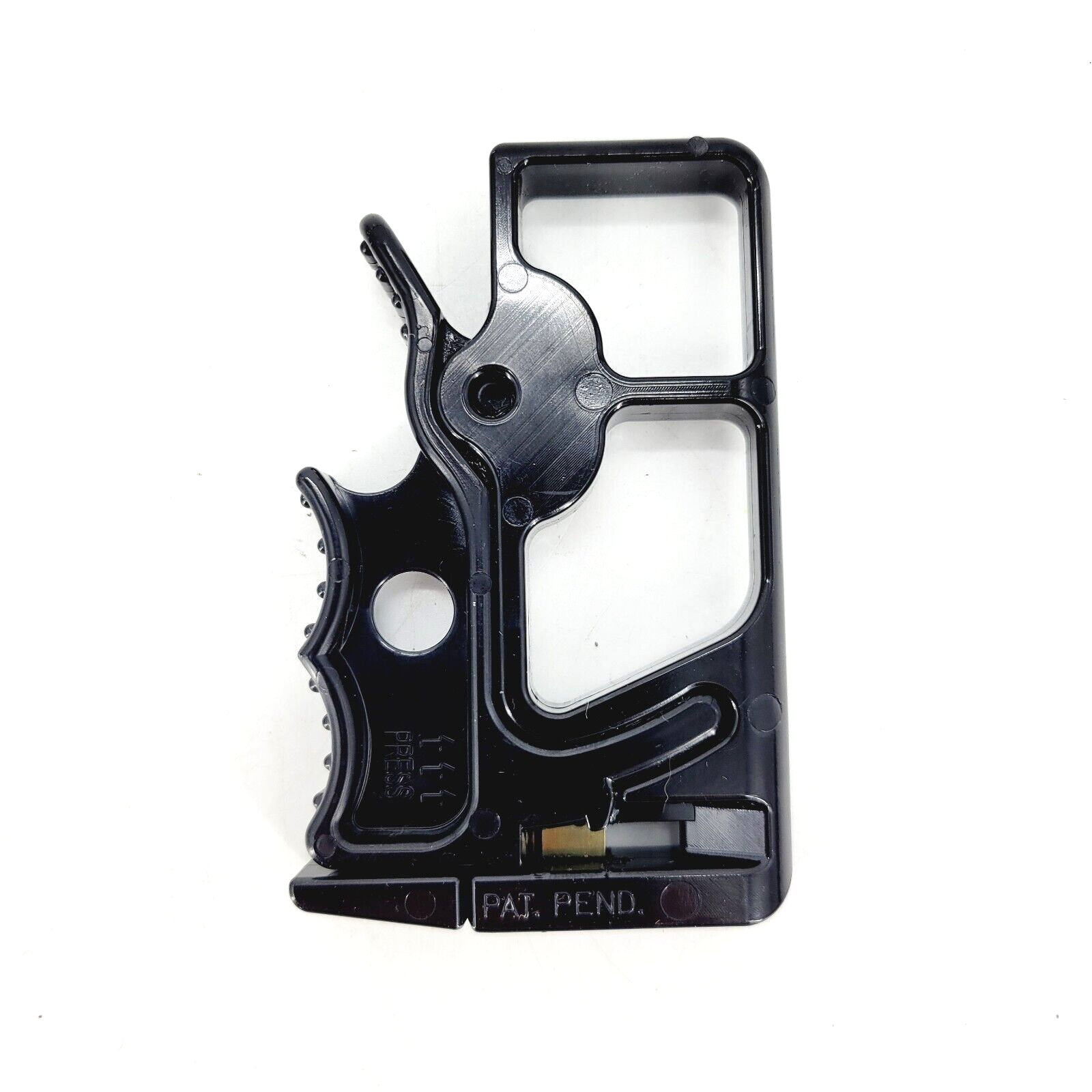 2 x Mil-Spec Cobra Cuffs Prisoner Restraints & Manodnock Safety Cutter Black