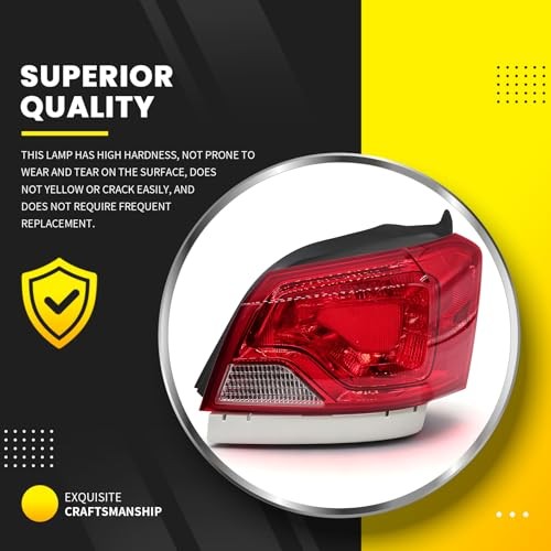 Outer Tail Light Assembly Compatible with Impala 2014-2020 Rear Brake Right