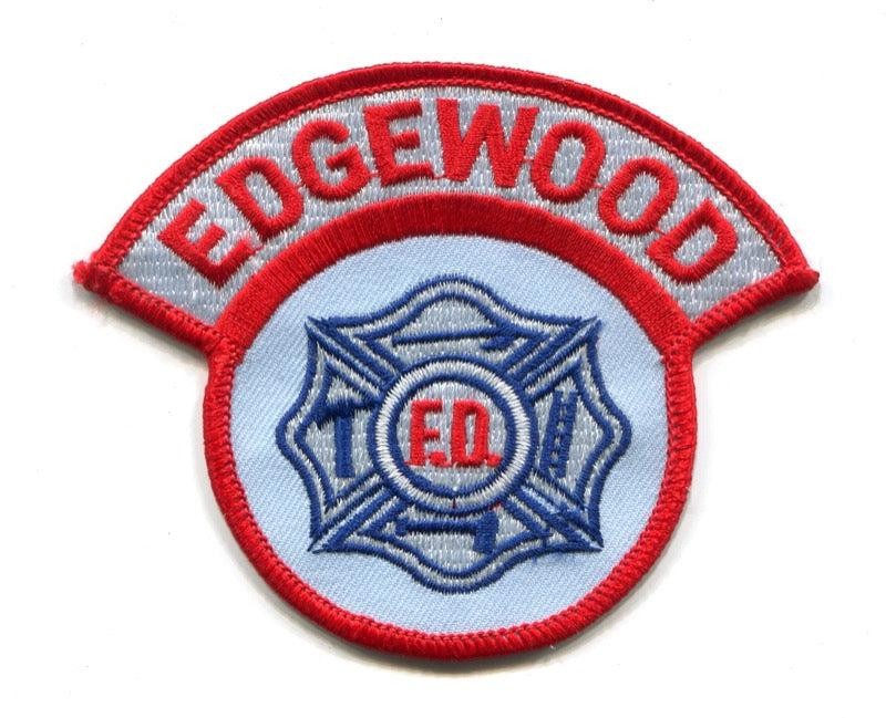Edgewood Fire Department Patch Washington WA v3