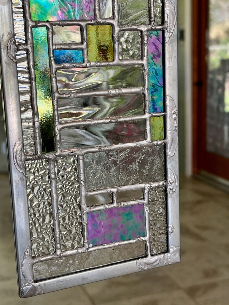 stained glass panel window