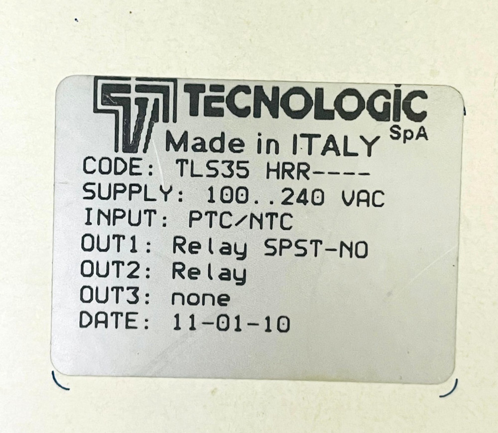 TECNOLOGIC TLS35 HRR---- Temperature Controller