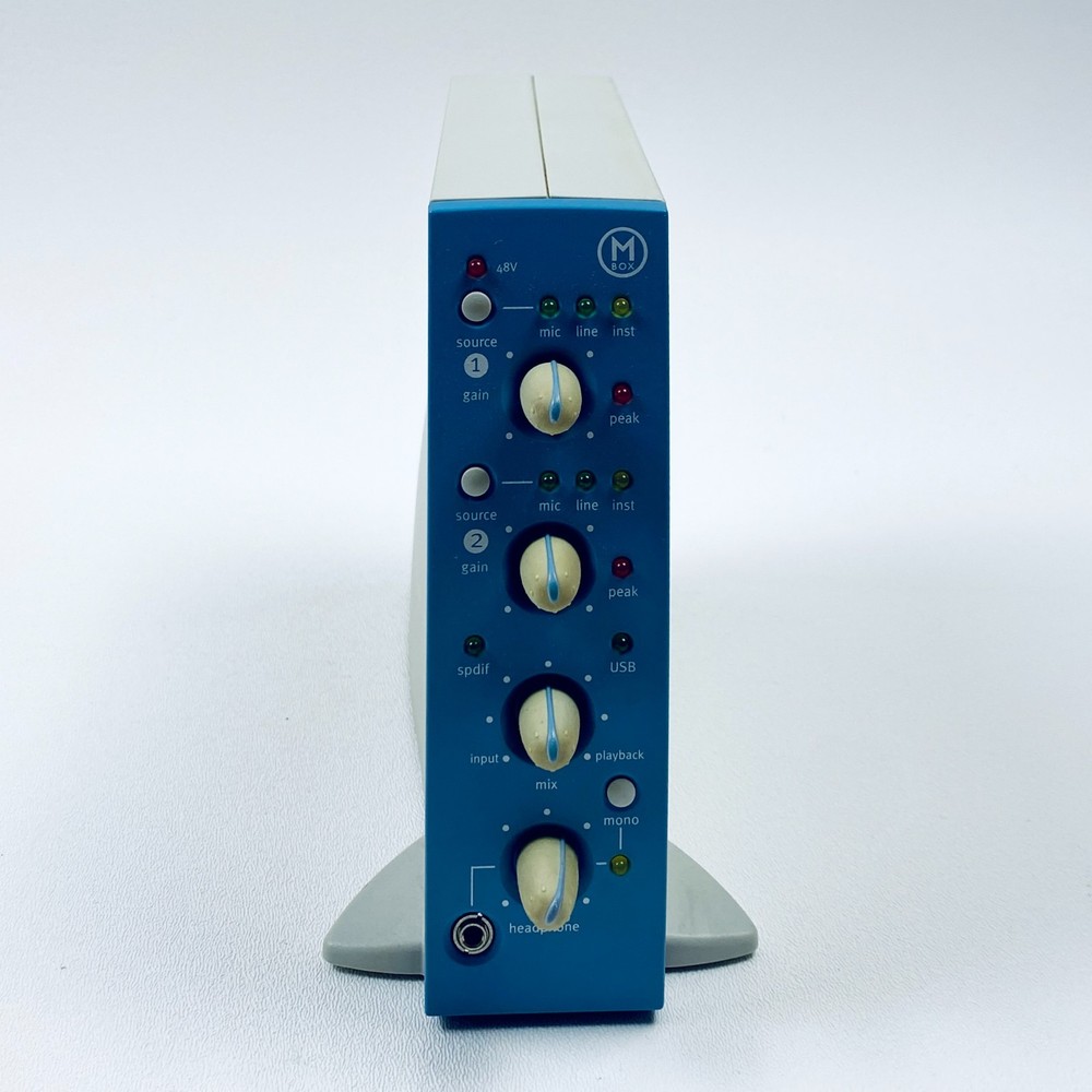 Digidesign M BOX Pro Tools Audio Interface w/ Box Original Software UNTESTED