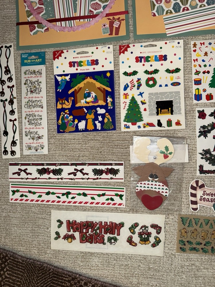 WHIMSICAL CHRISTMAS Embellishments Kit