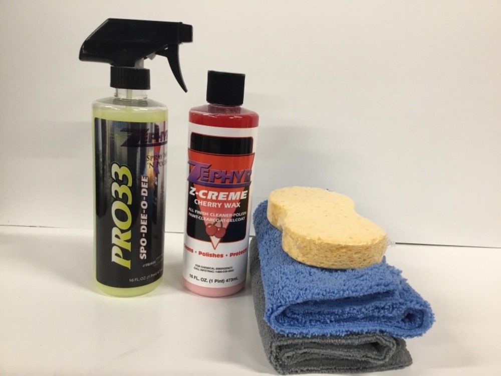 Zephyr Two in One Quick Detailing Kit