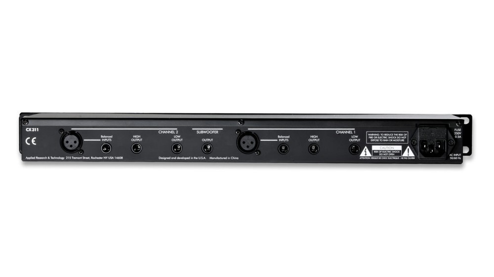 CX311 2way Crossover with Subwoofer Out