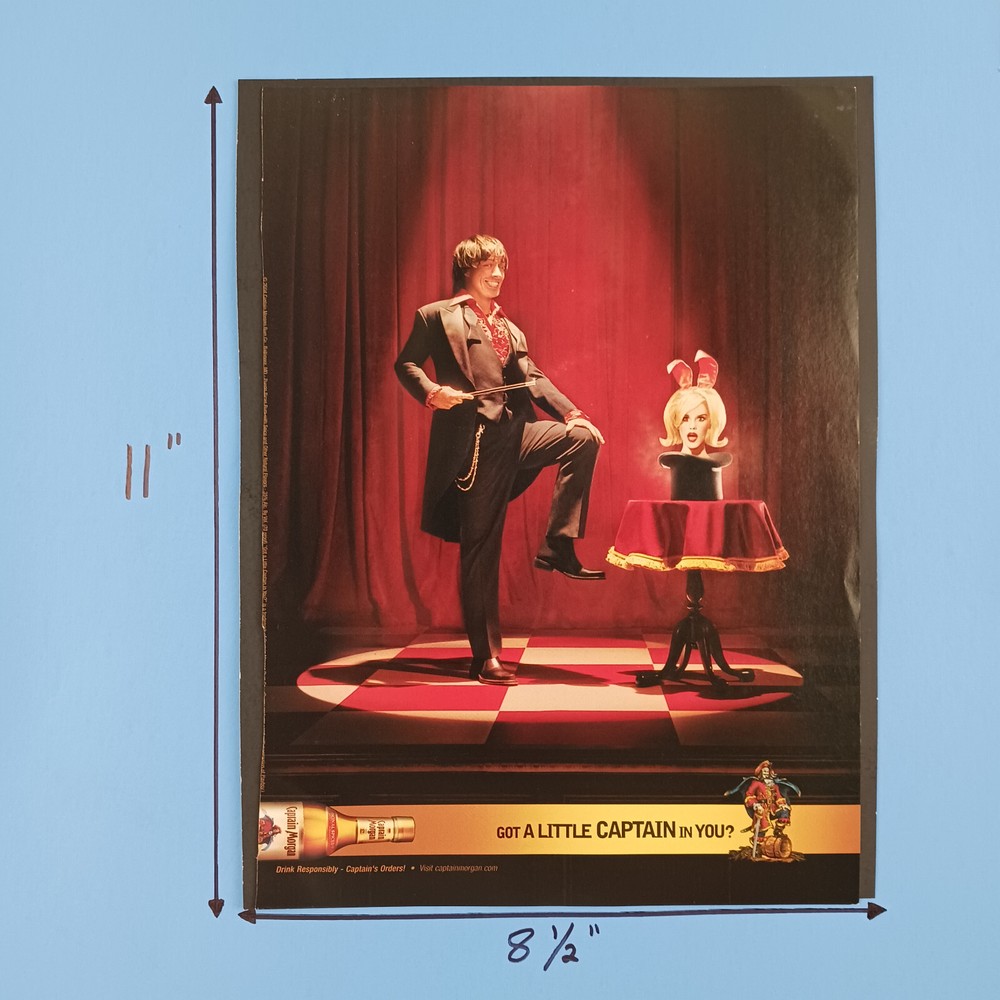 2004 Captain Morgan Print Advertisement