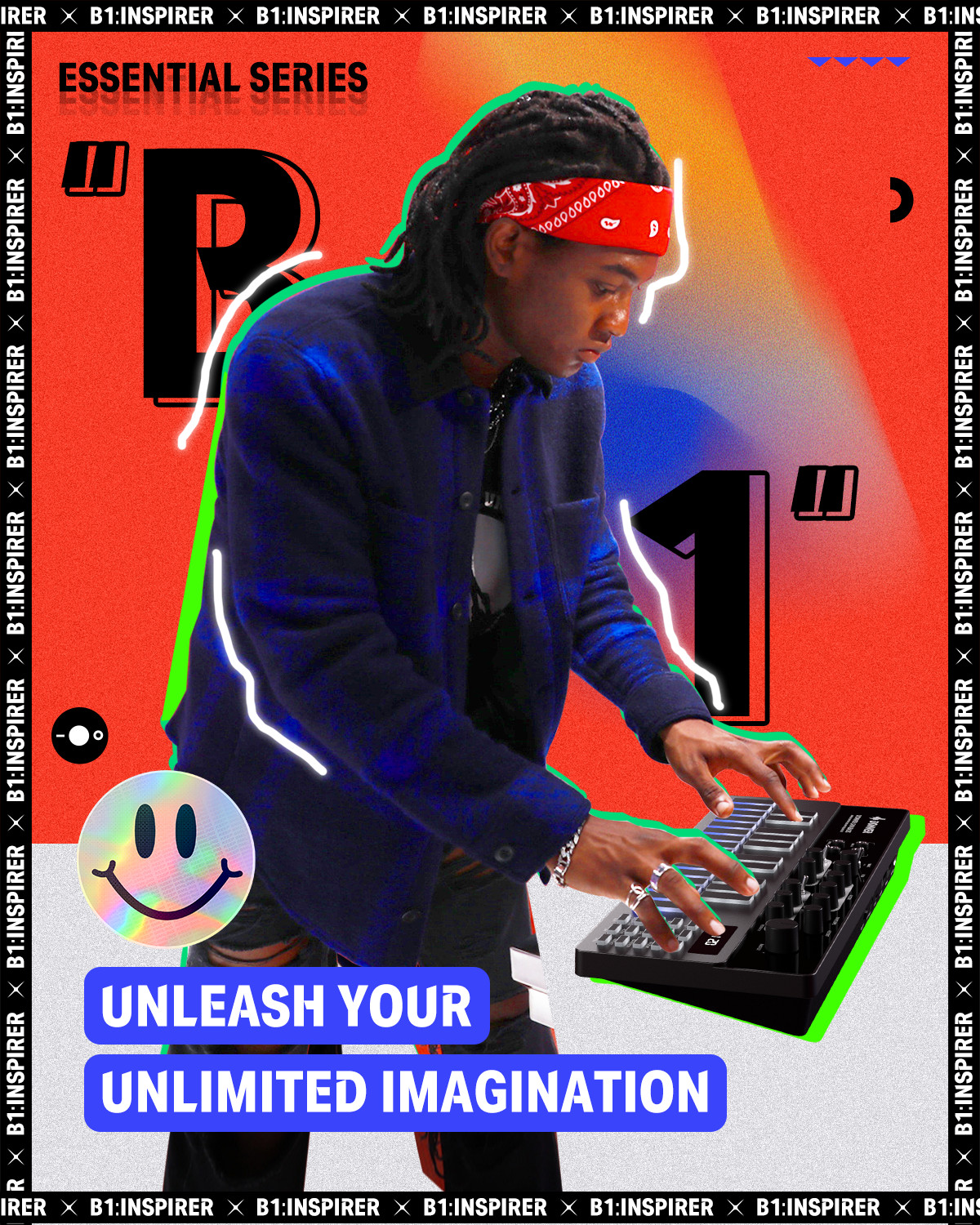 Donner B1 Analog Bass Synthesizer and Sequencer with Intuitive User Interface