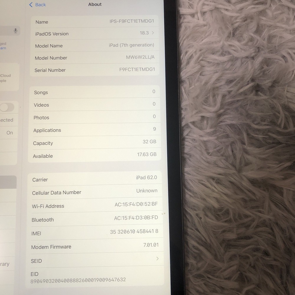 ipad 7th generation 32gb wifi cellular