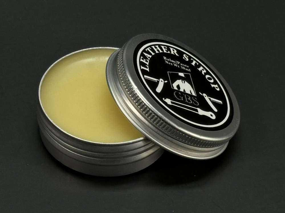 2 LEATHER STROP PASTE 30ml SHARPENING STRAIGHT CUT THROAT RAZOR KNIFE BALM PASTE