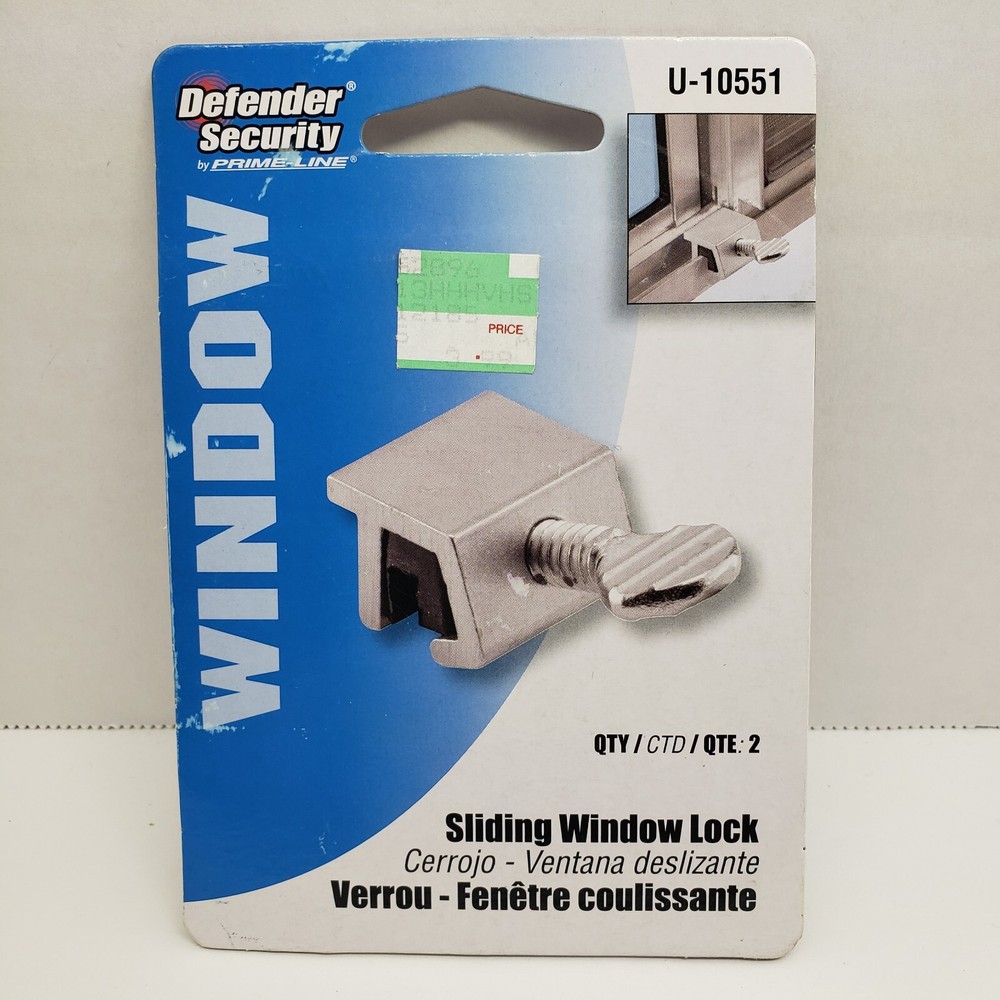 Prime Line Sliding Window Lock 2 pcs. #u-10551