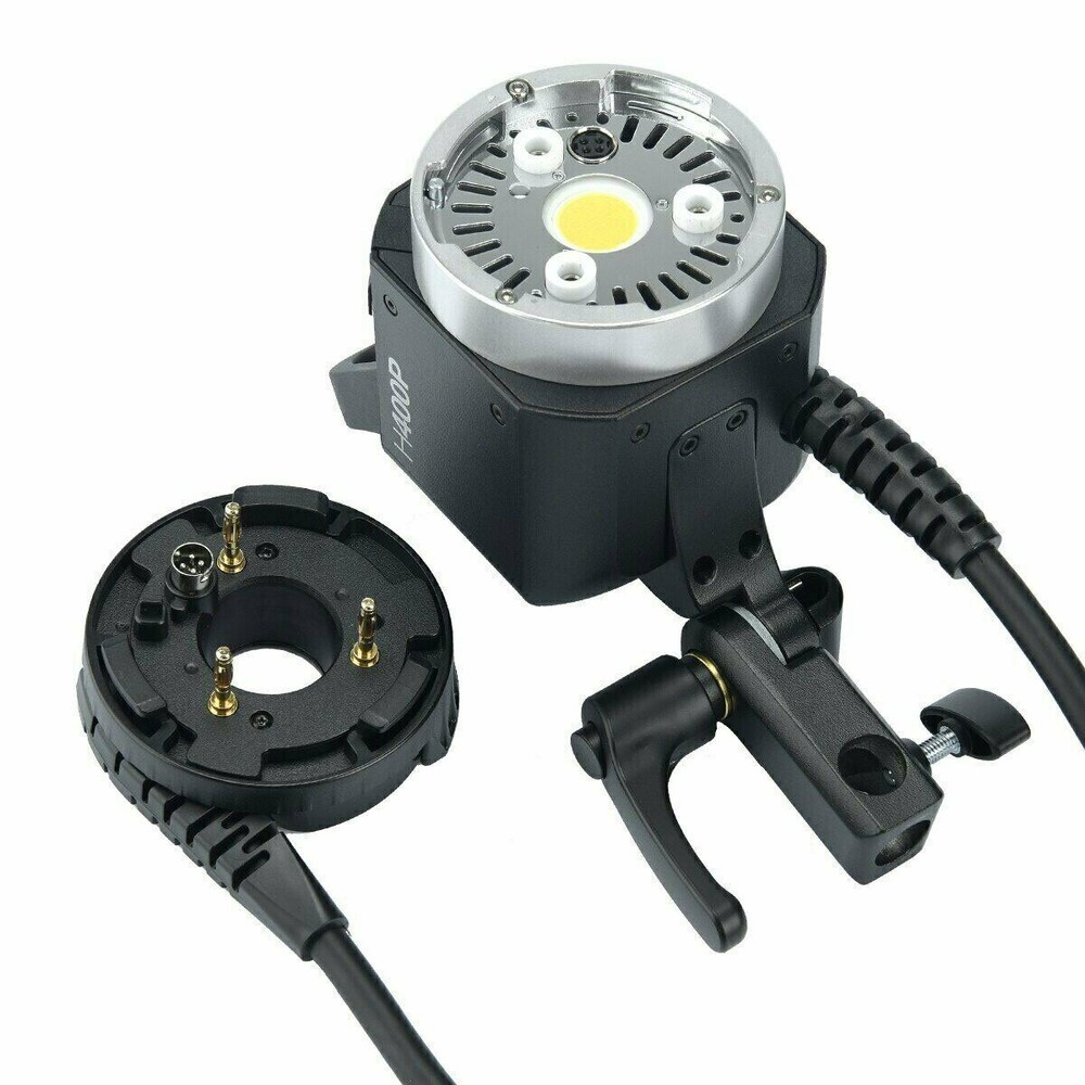Godox H400P Flash Head Extension Head For Bowens Mount Fit AD400Pro Flash Strobe
