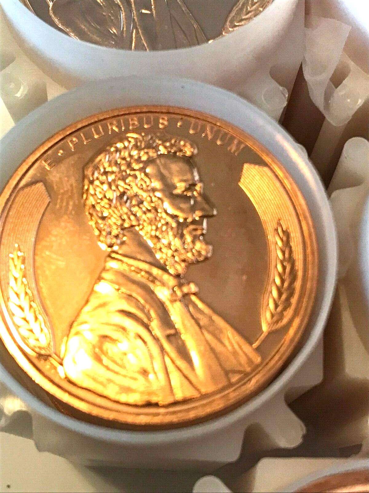 Abraham Lincoln 20 PACK of 1 ounce Copper Coins (1.25lbs), 20 Coins--REEDERSONG