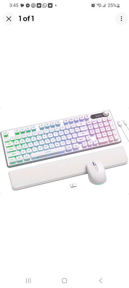 Sablute KM41 Pro Wireless RGB Keyboard & Mouse Combo