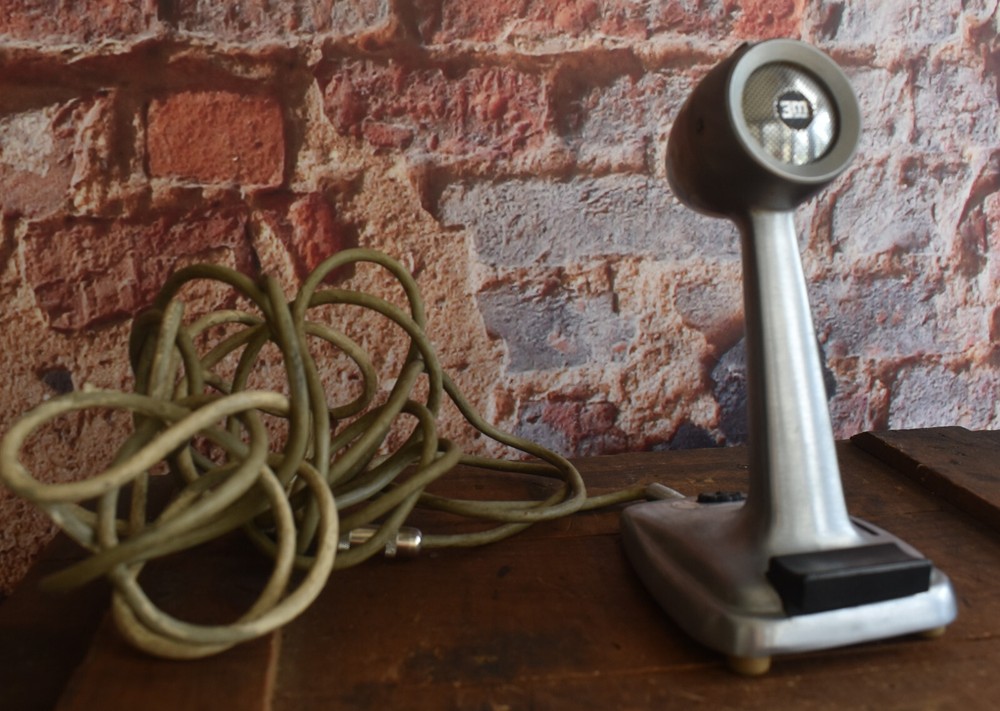 Vintage 3M Company Dynamic Desktop Microphone w Cable