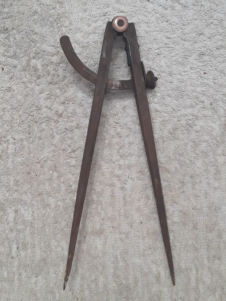 Vintage Sargent & Co. 8" Wing Divider - Compass Caliper Divider #2